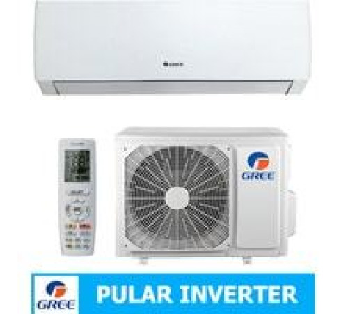 Кондиционер Gree Pular Inverter Eco R32 2021 GWH24AGDXE-K6DNA4AC глянцевая панель